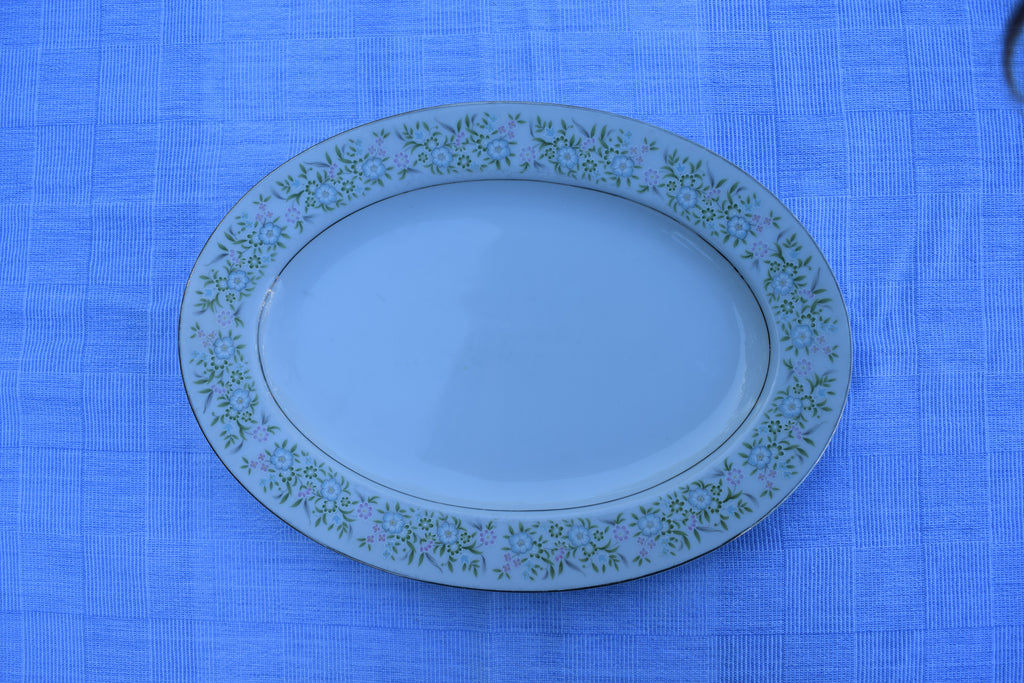 Spring flower platter