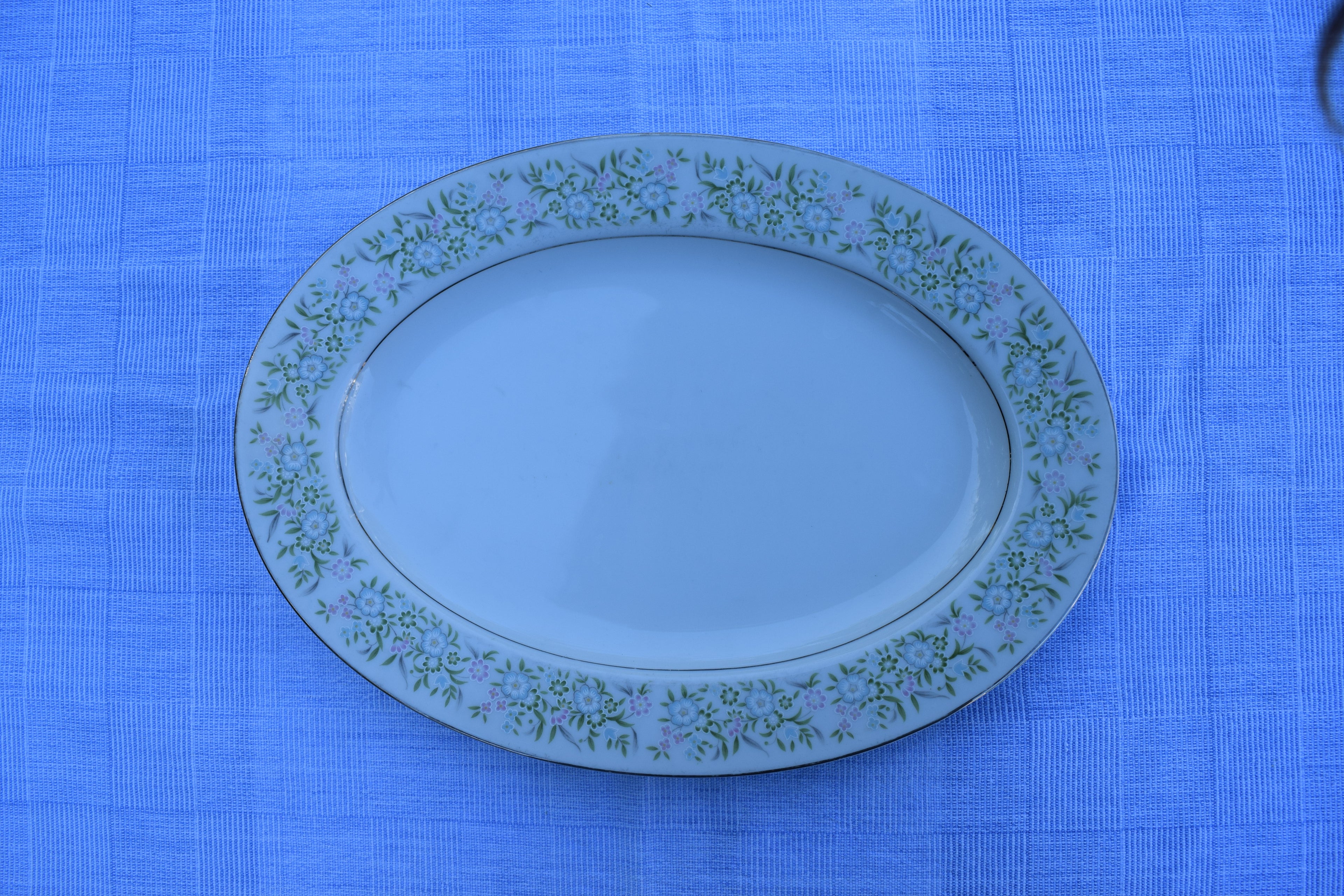 Spring flower platter