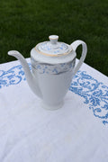 Blue and white teapot
